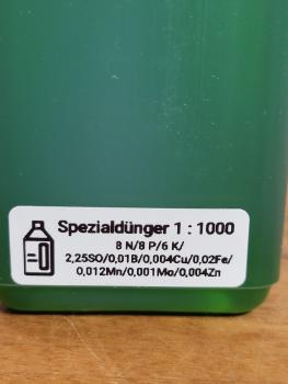 Spezialdünger NPK 8-8-6 250ml
